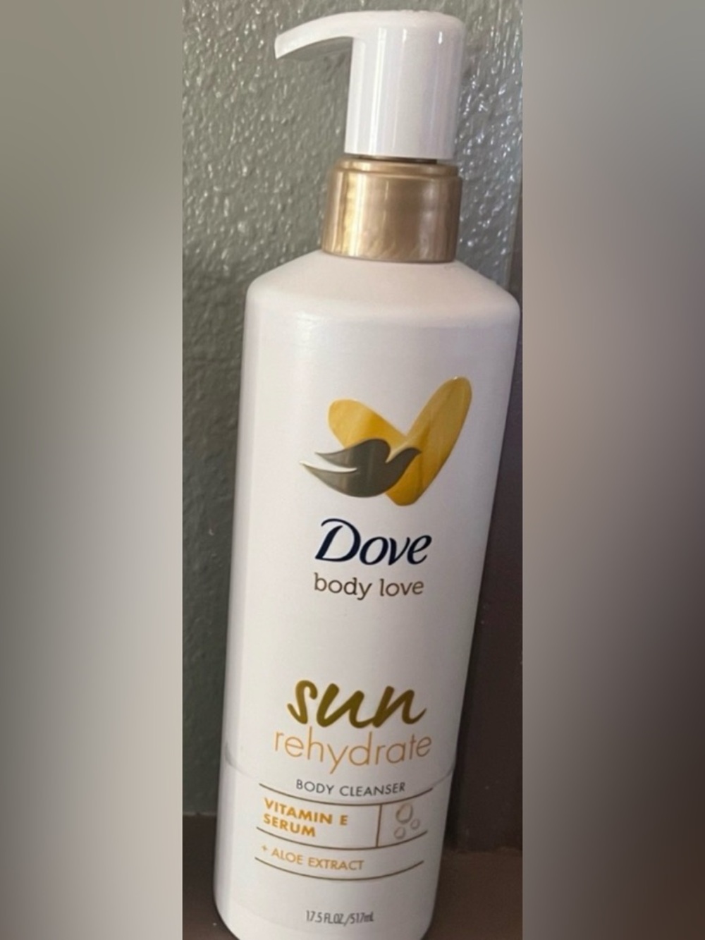 Dove Body Love Sun Rehydrate Body Cleanser Hard To Find & Rare Body Wash! New!